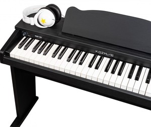  KOZMOS KKP-161BK Mat Siyah Dijital Duvar Tipi Çocuk Piyanosu
